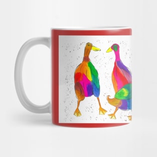 Colourful Ducks Mug